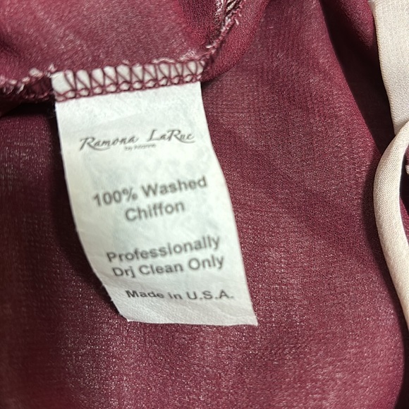 Ramona La Rue by Arianne, Kimono bamboo print size XS/S blouse. - Picture 6 of 7